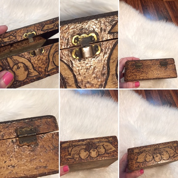 Vintage Pyrography Box - Picture 8 of 8